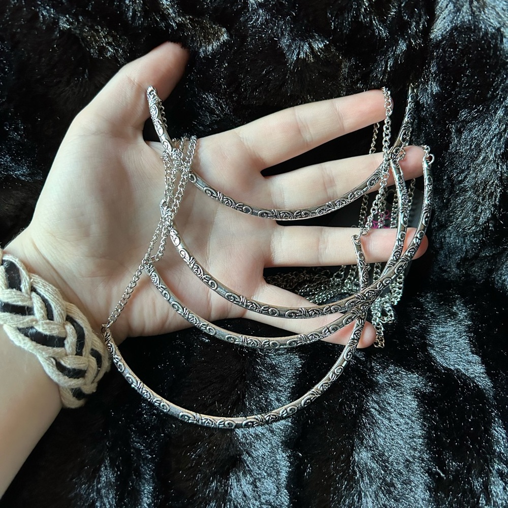 paparazzi necklace and earring set